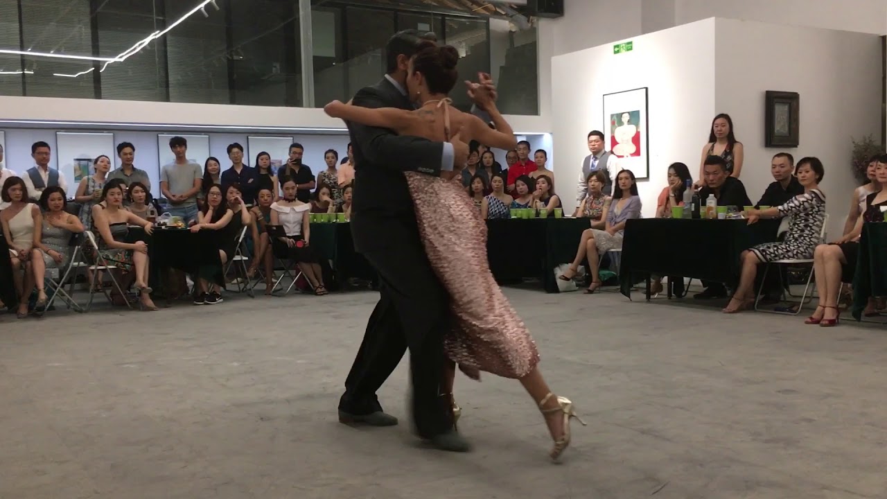 Andres Laza Moreno y Luciana Arregui, Grand Milonga in Beijing (1/4), 12 Aug 2018
