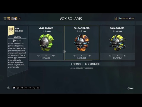 Warframe Farming HILDRYN pt.2