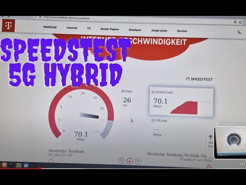 Speedtest Telekom MagentaZuhause Hybrid 5G + Vorher-Nachher-Vergleich