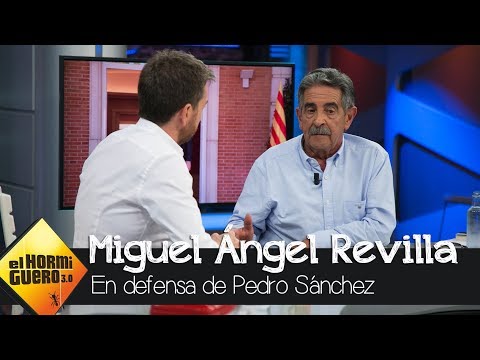 Miguel Ángel Revilla defiende a Pedro Sánchez - El Hormiguero 3.0