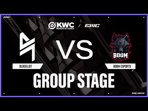 Blacklist vs BOOM Esports | KWC at EWC 25 - Day 3 - Group Stage