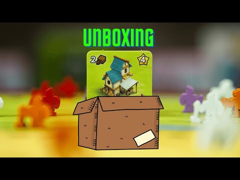 Little Town társasjáték  Unboxing - reflexshop