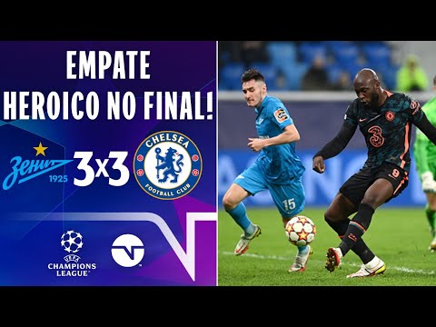 Gols e lances de Zenit x Chelsea