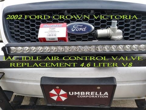 How to replace Idle Air Control Valve 4.6 Liter 2002 Ford Crown Vic