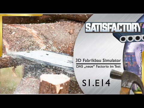 SATISFACTORY 🏭 MOTORSÄGE! s1e14 ► Fabrik Aufbau Simulation