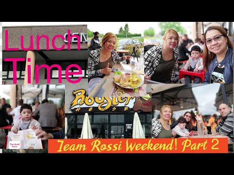 Castelfranco City Center 🏰 Part 2! Lunch @ Roasters House! #TeamRossiHobbies #Weekend #FamilyDay