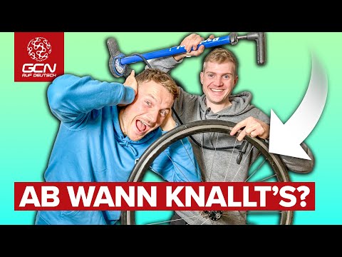 Hält ein Reifen 11 Bar aus? (Praxis-Test) | Frag GCN 13