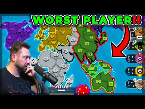 How To Deal With The WORST! Australian Player - Risk