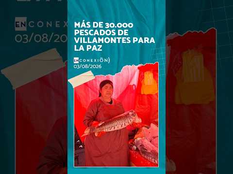Más de 30.000 pescados de Villamontes llegan a La Paz para su comercialización