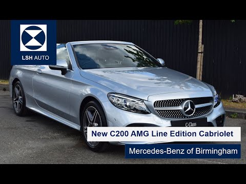 New Mercedes-Benz C200 AMG Line Edition Cabriolet