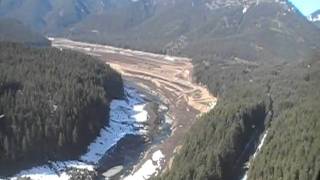 preview picture of video 'Detroit Lake Oregon Flyover February #4'