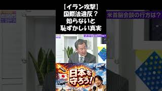 【イラン戦争】アメリカは国際法違反？あなたのその知識は本当に正しいですか？#政治#アメリカ #イラン #国際法#山上信吾