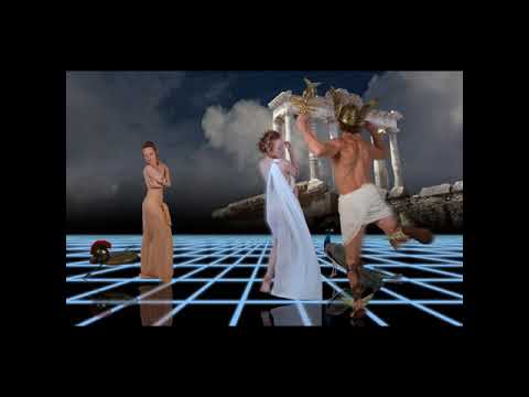 סדרת המיתולוגיה שלי - משפט פאריס,  דפנה לסלו-קצור, אמנות דיגיטלית