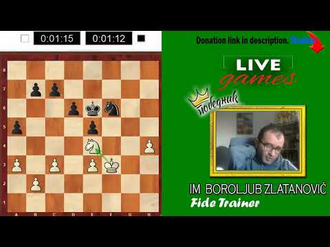 Razorna Pirčevka i strpljiva Bečka za pobedu u mini-meču  | Uživo igranje partija |Zlatanovic #36i37