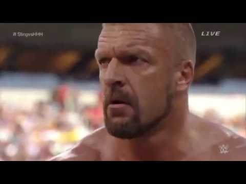 Suggested Botchamania ending - Sting Vs HHH - The Crow