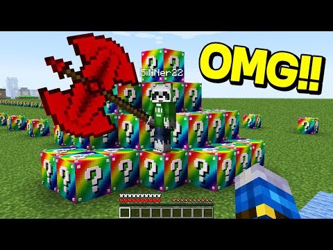 CURSA DE RAINBOW LUCKY BLOCK CU SINNER! ARE CELE MAI OP ITEME! - Minecraft Lucky Block