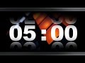 Countdown Timer 5 Minute V 409 TIMER With Sound Music Effects 4k