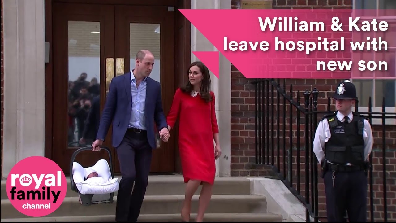 Royal Baby: Prince William and Kate leave hospital with new son thumnail