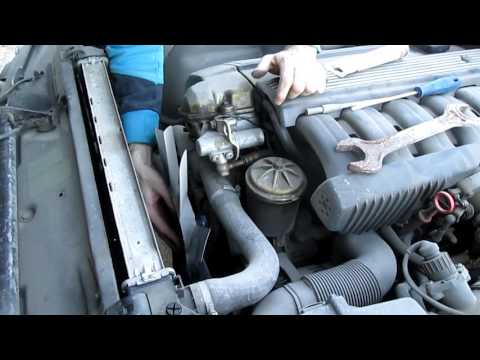 Самостоятельная замена вискомуфты BMW E34 за 5 минут