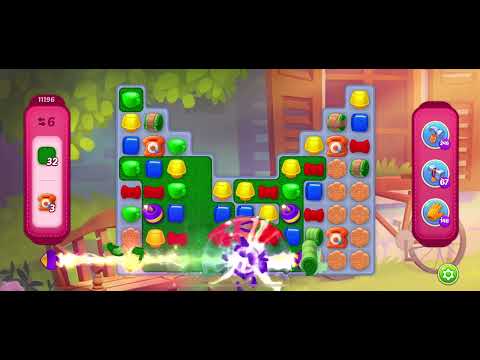 Homescapes Level 11196 夢幻家園 第11196關- No boosters