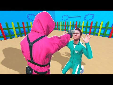 ABUSING My Powers as Squid Game Guard - Bonelab VR Mods