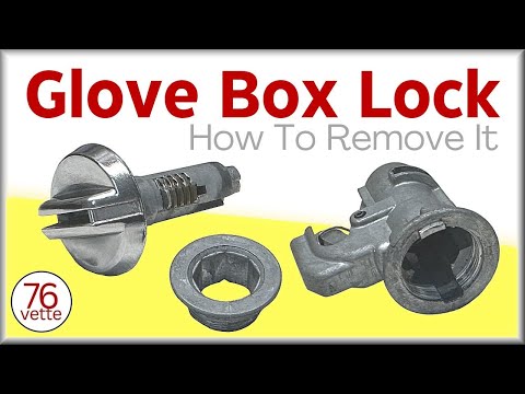 How to Remove a GM GLOVEBOX LOCK
