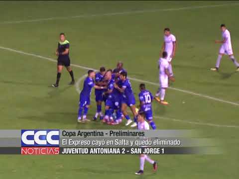 13   Copa Argentina   Preliminares   JUVENTUD ANTONIANA 2   SAN JORGE 1