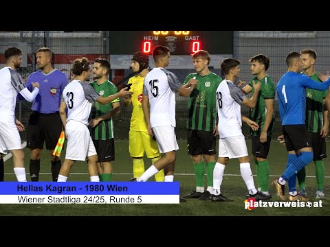 Highlights Hellas Kagran - 1980 Wien, Wiener Stadtliga 24/25