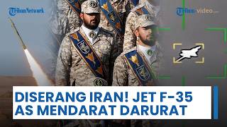 Jet Tempur Siluman F-35 AS Mendarat Darurat Usai Ditembak Amunisi Iran, Jadi Insiden Rusak Pertama