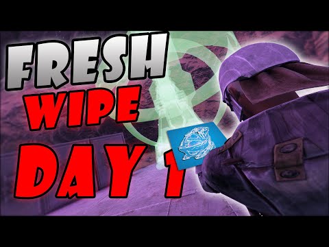 How We CLAIMED The BEST Cave On DAY 1 - ARK