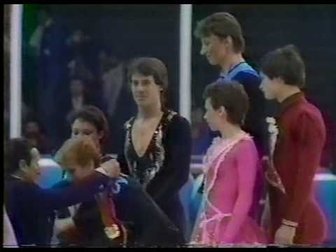 Medal Award Ceremony - 1984 Sarajevo, Pairs' Long Program