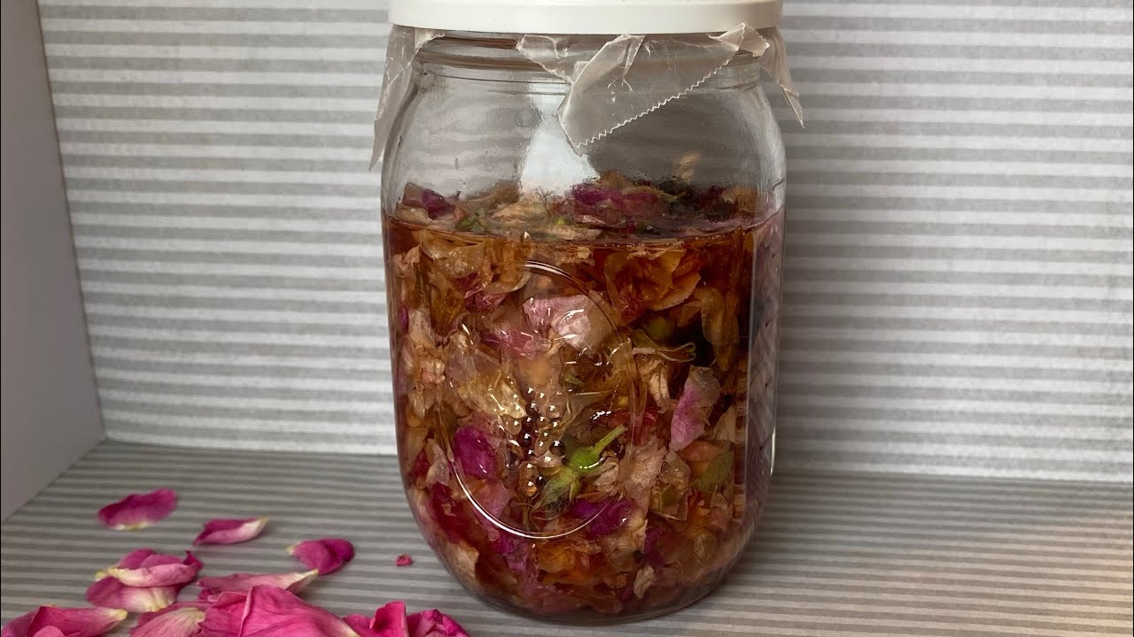 Roses & Rose hips: Rose infused witch hazel | Tonya’s Witchy Kitchen