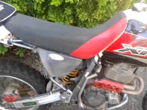 Xr400R big gun exhaust with quiet core