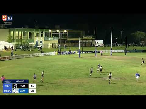 Rd 16 SANFL Snapshot - Central's Ethan East finishes nice handball chain