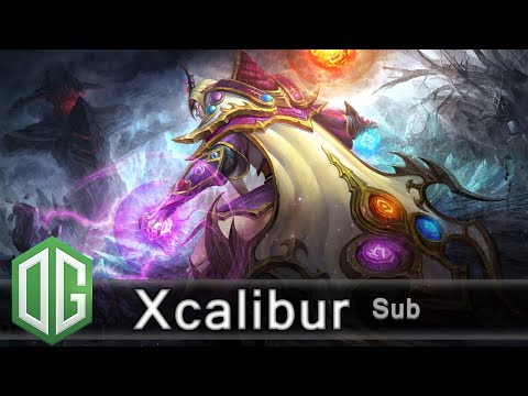 OG.Xcalibur Invoker - Gameplay - Ranked Match - OG Dota 2