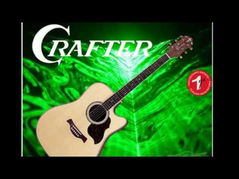 Пример звучания электроакустической гитары Crafter DE-8/N