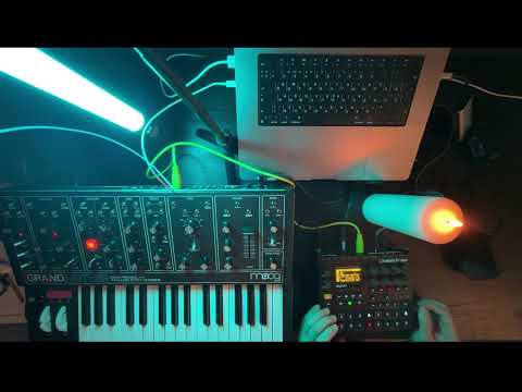 Live beats and ambient on Digitakt and Grandmother