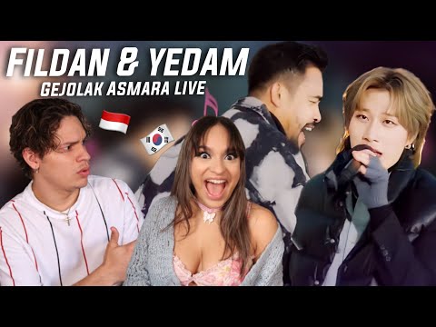 KPOP & Dangdut Collab! Waleska & Efra react to Fildan X Bang Yedam 'Gejolak Asmara"