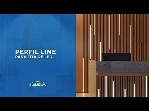 Video thumbnail of Perfil Embutir 25 X 14,5mm 3 Metros Branco Fosco - Blumenau