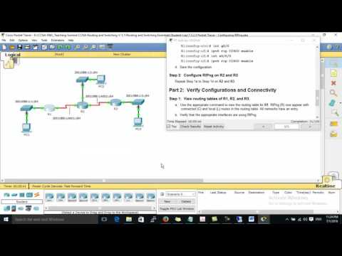 CCNA2-Chapter7-Configuring RIPng
