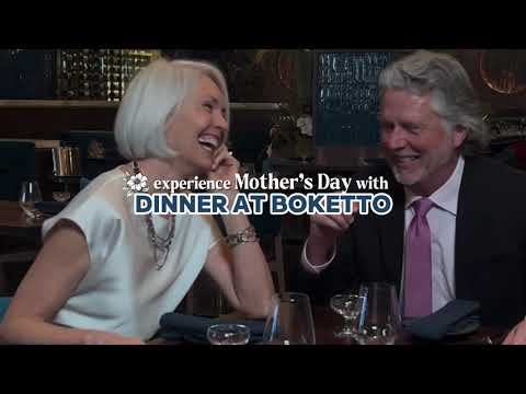 experience Mother's Day with DINNER AT BOKETTO 🌺🍽️