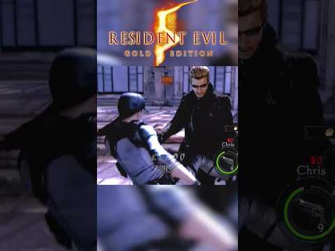 Jill's Melee Combo Vs Wesker Boss Fight - RESIDENT EVIL 5 Lost in Nightmares