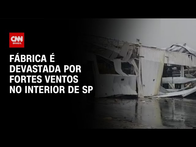 Fábrica da Toyota é devastada por fortes ventos no interior de São Paulo | CNN NOVO DIA