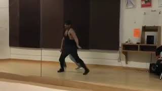 ALLU ARJUN dance practice for "LOVER ALSO FIGHTER ALSO " song 🎵🎧🎶🎤 From NSNI