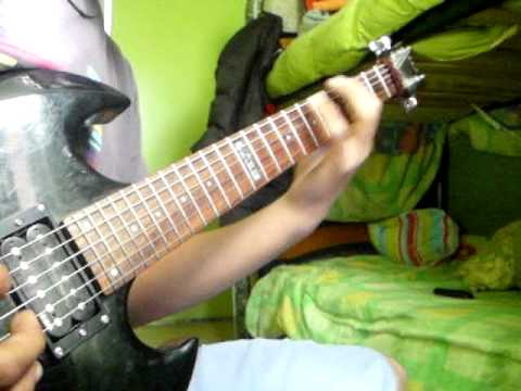 belay my last - the downfall guitar cover