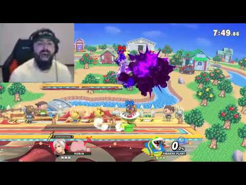 Piranha plant needs to CHILL! (A smash ultimate plantage)