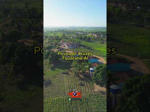 Povoado Cruzes de Taquarana, hoje! #alagoas #drone #interiordegoias #nordeste