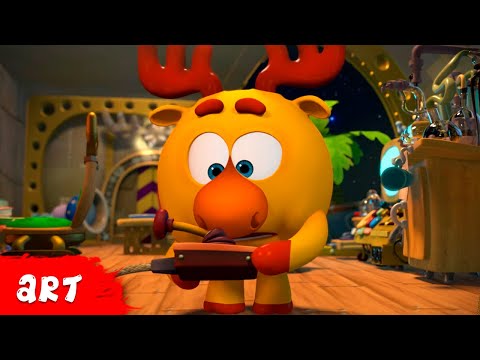 PinCode | Best episodes about Art | Cartoons for Kids