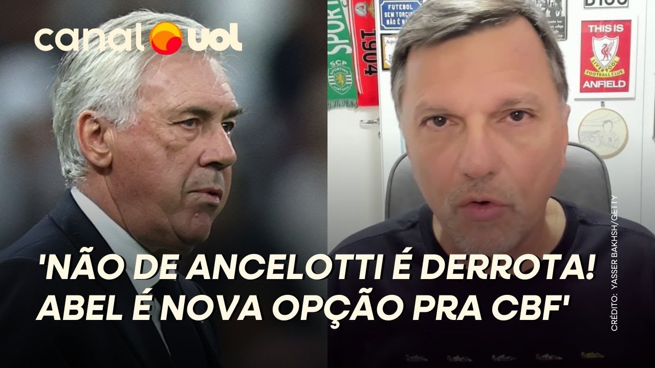MAURO CEZAR: ANCELOTTI'S NO IS A DEFEAT FOR THE CBF AND THE 'COUNTRIES OF THE HOLE'. ABEL FERREIR...