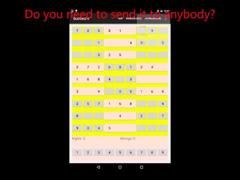 SUDOKU II Video